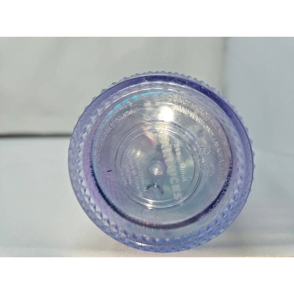 Starbucks Iridescent Cold Cup 24 Oz - Neon Pink - Picture 4 of 4